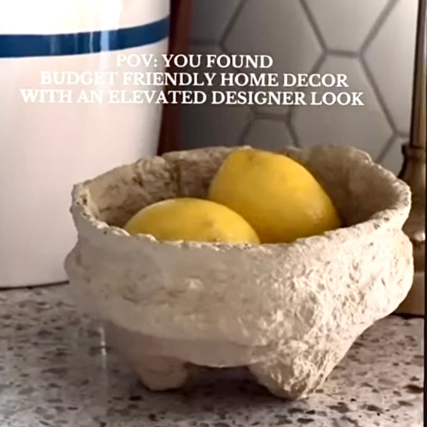 PICO Catchall Bowl - Paper Mache