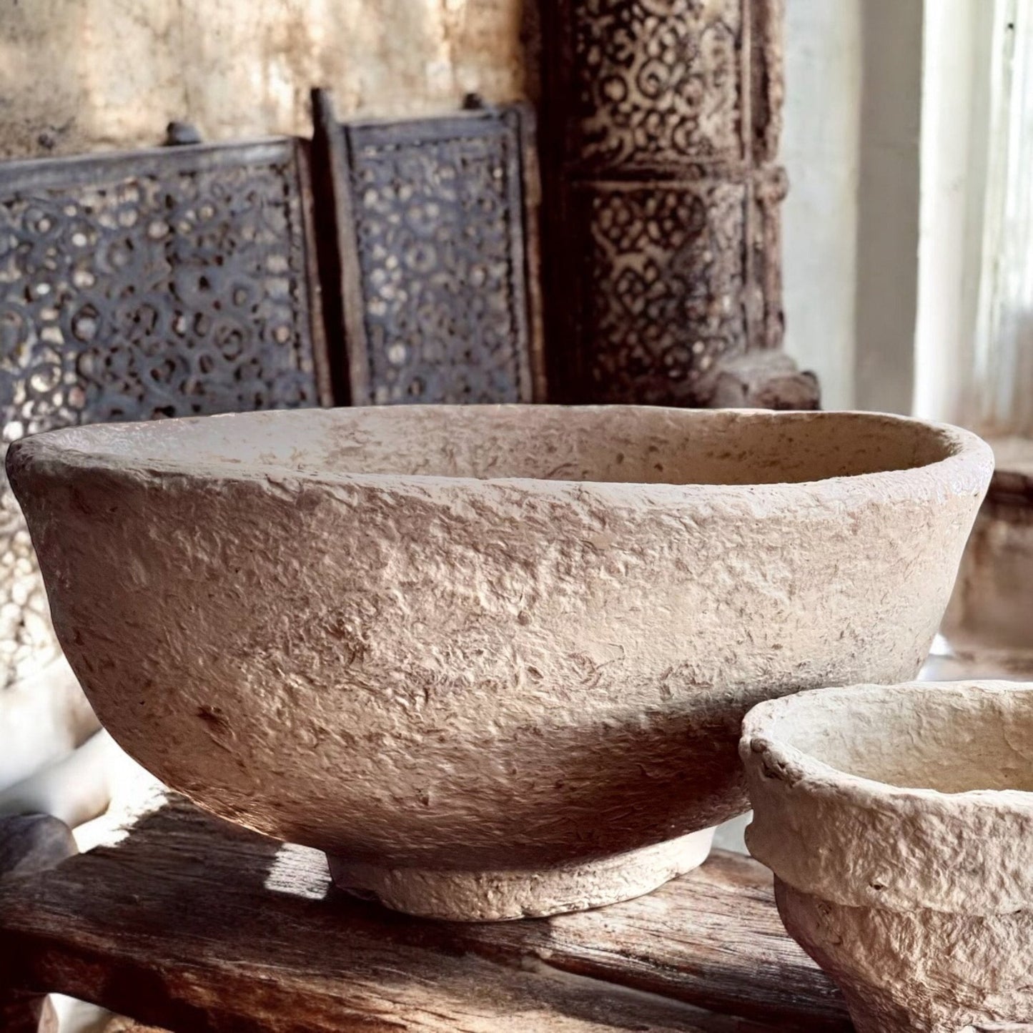 NOVA Large Bowl - Paper Mache ~ SOLD OUT ~ these beauties went quick!