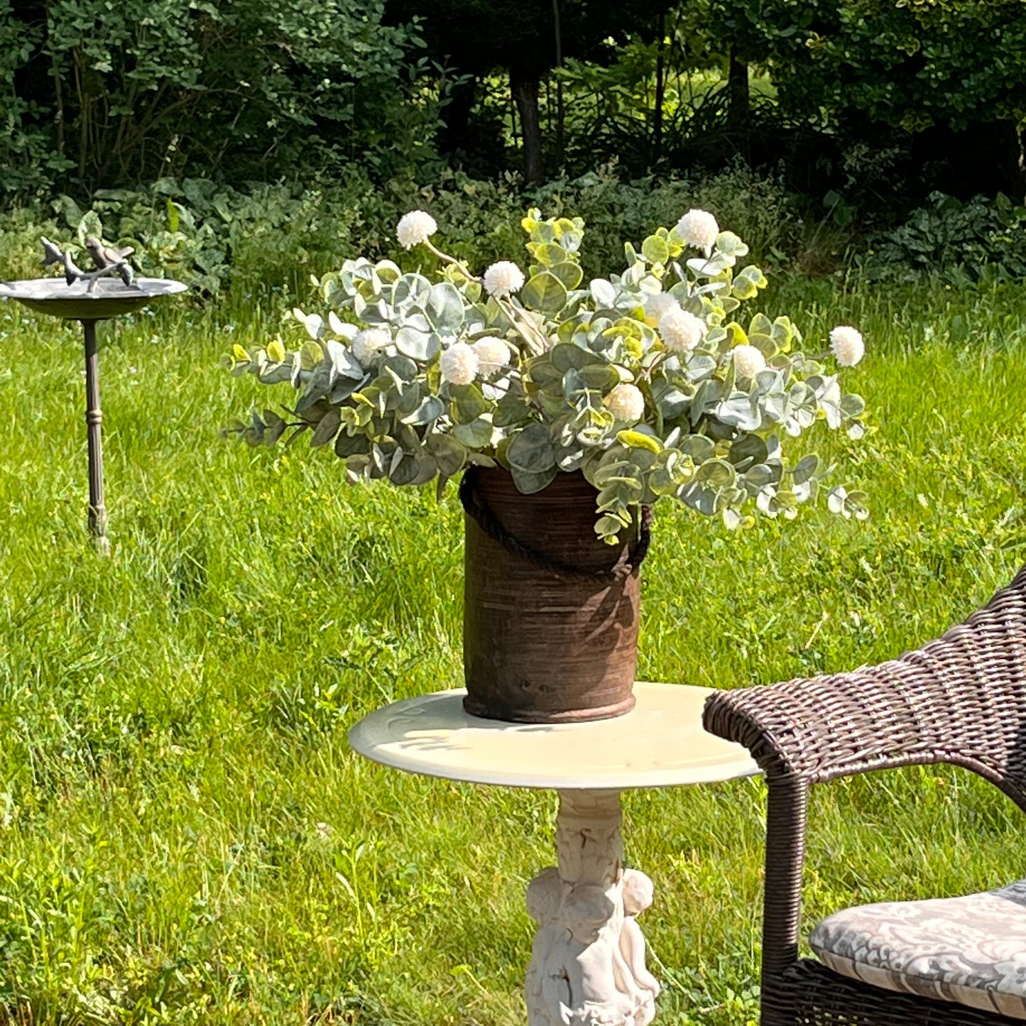 ESME Rustic Bucket - Wood