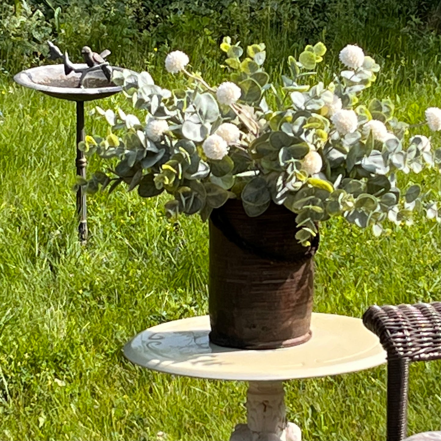 ESME Rustic Bucket - Wood