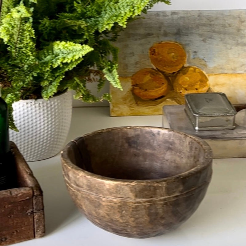 DAVI African Wood Bowl