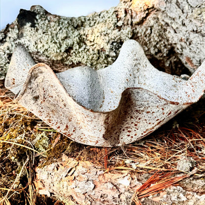 SCALLOPED  ZINC PLANTER